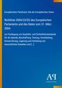 Richtlinie 2004/23/EG zur Festlegung von Qualitätsstandards bei menschlichen Geweben, blaues Cover mit Logo "AP Antiphon Verlag".