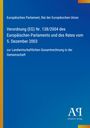 Text über Verordnung (EG) Nr. 138/2004 zur landwirtschaftlichen Gesamtrechnung. Blaues Design mit gelbem Rand links.