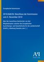 Europäische Kommission: 2010/668/EU Beschluss vom 4. Nov. 2010 über Ausschluss zum EAGFL. Blaues Cover, Antiphon Verlag.