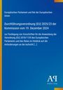 „Durchführungsverordnung (EU) 2025/23 der Kommission vom 19. Dezember 2024“. Blaues Cover, weißer Text.
