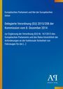 Europäisches Parlament und Rat der Europäischen Union, Verordnung (EU) 2015/208, Antiphon Verlag Logo, blauer Hintergrund.