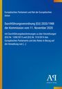 Durchführungsverordnung (EU) 2020/1988 der Kommission. Blaues Design mit gelbem Rand, Verlag-Logo rechts unten.