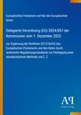 Europäische Verordnung (EU) 2024/857, blaues Cover mit gelber und orangener Ecke sowie Logo des Antiphon Verlags.