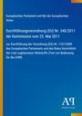 Text: Durchführung der Verordnung (EG) Nr. 1107/2009 auf blauem Hintergrund, Logo mit gelbem Streifen links.