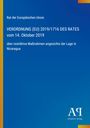 Rat der Europäischen Union: VERORDNUNG (EU) 2019/1716 DES RATES vom 14. Oktober 2019, Buch