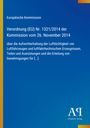 Europäische Kommission: Verordnung (EU) Nr. 1321/2014 der Kommission vom 26. November 2014, Buch