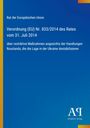 Rat der Europäischen Union: Verordnung (EU) Nr. 833/2014 des Rates vom 31. Juli 2014, Buch