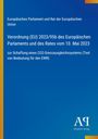 Europäisches Parlament und Rat der Europäischen Union: Verordnung (EU) 2023/956 des Europäischen Parlaments und des Rates vom 10. Mai 2023, Buch