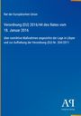Rat der Europäischen Union: Verordnung (EU) 2016/44 des Rates vom 18. Januar 2016, Buch