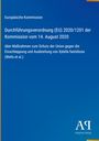 Europäische Kommission, Durchführungsverordnung (EU) 2020/1201, Schutz vor Xylella fastidiosa. Blauer Hintergrund.