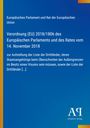 Europäisches Parlament und Rat der Europäischen Union: Verordnung (EU) 2018/1806 des Europäischen Parlaments und des Rates vom 14. November 2018, Buch