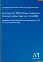 Europäisches Parlament und Rat der Europäischen Union: Verordnung (EU) 2020/1056 des Europäischen Parlaments und des Rates vom 15. Juli 2020, Buch