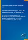 Europäisches Parlament und Rat der Europäischen Union: Durchführungsverordnung (EU) 2023/1758 der Kommission vom 11. September 2023, Buch