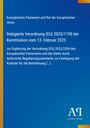 Titel: Delegierte Verordnung (EU) 2025/1190. Blaues Design mit gelbem Rand, Logo unten rechts.