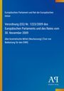 Europäisches Parlament und Rat der Europäischen Union: Verordnung (EG) Nr. 1223/2009 des Europäischen Parlaments und des Rates vom 30. November 2009, Buch