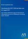 Rat der Europäischen Union: Verordnung (EU) 2017/1509 des Rates vom 30. August 2017, Buch