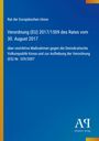 Rat der Europäischen Union: Verordnung (EU) 2017/1509 des Rates vom 30. August 2017, Buch