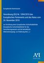 Text zur EU-Verordnung 1094/2010 zur Errichtung der Europäischen Aufsichtsbehörde, blauer Hintergrund.