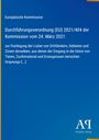 "Durchführungsverordnung (EU) 2021/404 der Kommission vom 24. März 2021. Blaues Cover mit gelbem Rand links."