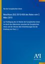 Beschluss (EU) 2015/438 über Visaerleichterungen EU-Ukraine. Dominante blaue Farbe, Logo von "Antiphon Verlag" unten.