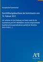 Europäische Kommission: Durchführungsbeschluss vom 10. Februar 2012. Blaues Cover mit Verlagssignet unten rechts.