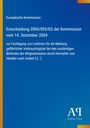 Europäische Kommission, Entscheidung 2004/905/EG, Leitlinienmeldung gefährlicher Verbrauchsgüter. Blau-gelbes Cover.