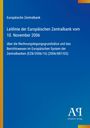Text: "Europäische Zentralbank. Leitlinie der Europäischen Zentralbank vom 10. November 2006..." Links gelber Streifen.