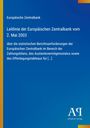 Titel: Leitlinie der Europäischen Zentralbank vom 2. Mai 2003. Blaues Cover, unten rechts Verlag Inschrift.