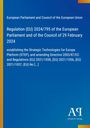 European Parliament and Council of the European Union: Regulation (EU) 2024/795 of the European Parliament and of the Council of 29 February 2024, Buch