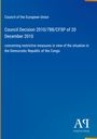 Text: "Council Decision 2010/788/CFSP of 20 December 2010". Blauer Hintergrund, schlichtes Layout.
