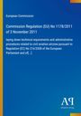 Titel: Commission Regulation (EU) No 1178/2011. Blauer Hintergrund mit gelbem Rand.