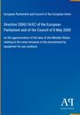Titel: Directive 2000/14/EC des Europäischen Parlaments und Rates, zur Lärmemission von Außengeräten. Abschluss: Antiphon Verlag.