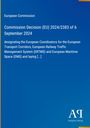 Text: "European Commission, Commission Decision (EU) 2024/2383 of 6 September 2024." Logo mit "AR Antiphon Verlag".