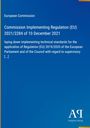 Text über Verordnung der EU-Kommission. Blaues Cover, unten rechts "Antiphon Verlag" und "AR"-Logo.