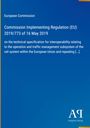Text: "European Commission, Commission Implementing Regulation (EU) 2019/773 of 16 May 2019." Blauer Hintergrund, schlichtes Design.