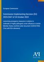 Europäische Kommission, Entscheidung (EU) 2023/2447 vom 24. Oktober 2023, Maßnahmen gegen Vogelgrippe. Blaues Layout.