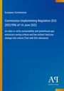 Titel der EU-Verordnung, Datumsangabe 14. Juni 2022, Thema Nachhaltigkeit, blaues Cover, gelber Rand, Logo unten rechts.