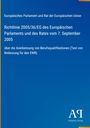 Text: Richtlinie 2005/36/EG über Anerkennung von Berufsqualifikationen. Blaues Cover, oben orange-weißer Streifen. Logo: "AQ Antiphon Verlag".