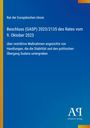 Beschluss (GASP) 2023/2135 des Rates vom 9. Oktober 2023. Blaues Layout, Logo unten rechts.