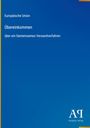 Europäische Union - Übereinkommen über ein Gemeinsames Versandverfahren. Blaues Cover, Antiphon Verlag Logo.