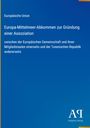 "Europa-Mittelmeer-Abkommen zur Gründung einer Assoziation" auf blauem Hintergrund, Logo unten rechts.