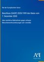 Rat der Europäischen Union: Beschluss (GASP) 2020/1999. Logo des Antiphon Verlags, Hintergrund in Blau.