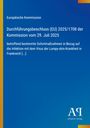 Deckblatt einer Publikation der Europäischen Kommission über Maßnahmen zur Lumpy-skin-Krankheit. Blaues Design.