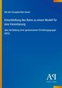 Text: "Rat der Europäischen Union – Entschließung des Rates zu einem Modell für eine Vereinbarung über die Bildung einer gemeinsamen Ermittlungsgruppe (GEG)". Rechts unten ein Logo "ΑΡ Antiphon Verlag". Hintergrund in Blau mit gelbem Rand.