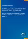 Europäische Kommission, Beschluss EU 2025/2248 zur Lumpy-skin-Krankheit in Spanien. Blau mit Antiphon Verlag-Logo.