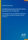 "Durchführungsverordnung (EU) 2021/404, vom 24. März 2021; blaue Seite mit gelbem Rand links."