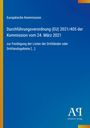 Text: Durchführungsverordnung (EU) 2021/405, 24. März 2021. Blaues Cover mit gelb-rotem Rand, Logo unten rechts.
