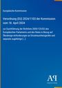 Cover der Verordnung (EU) 2024/1103 der Kommission, betitelt und verfasst von der Europäischen Kommission.