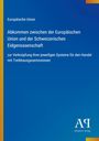 Text: Abkommen EU-Schweizerische Eidgenossenschaft, Handel mit Treibhausgasen. Blaues Cover, unten Logo "AR Antiphon Verlag".