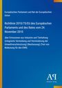 Text zur EU-Richtlinie 2010/75/EU zu Emissionen aus Industrie und Tierhaltung. Blaue Hintergrundfarbe; Logo "AP".